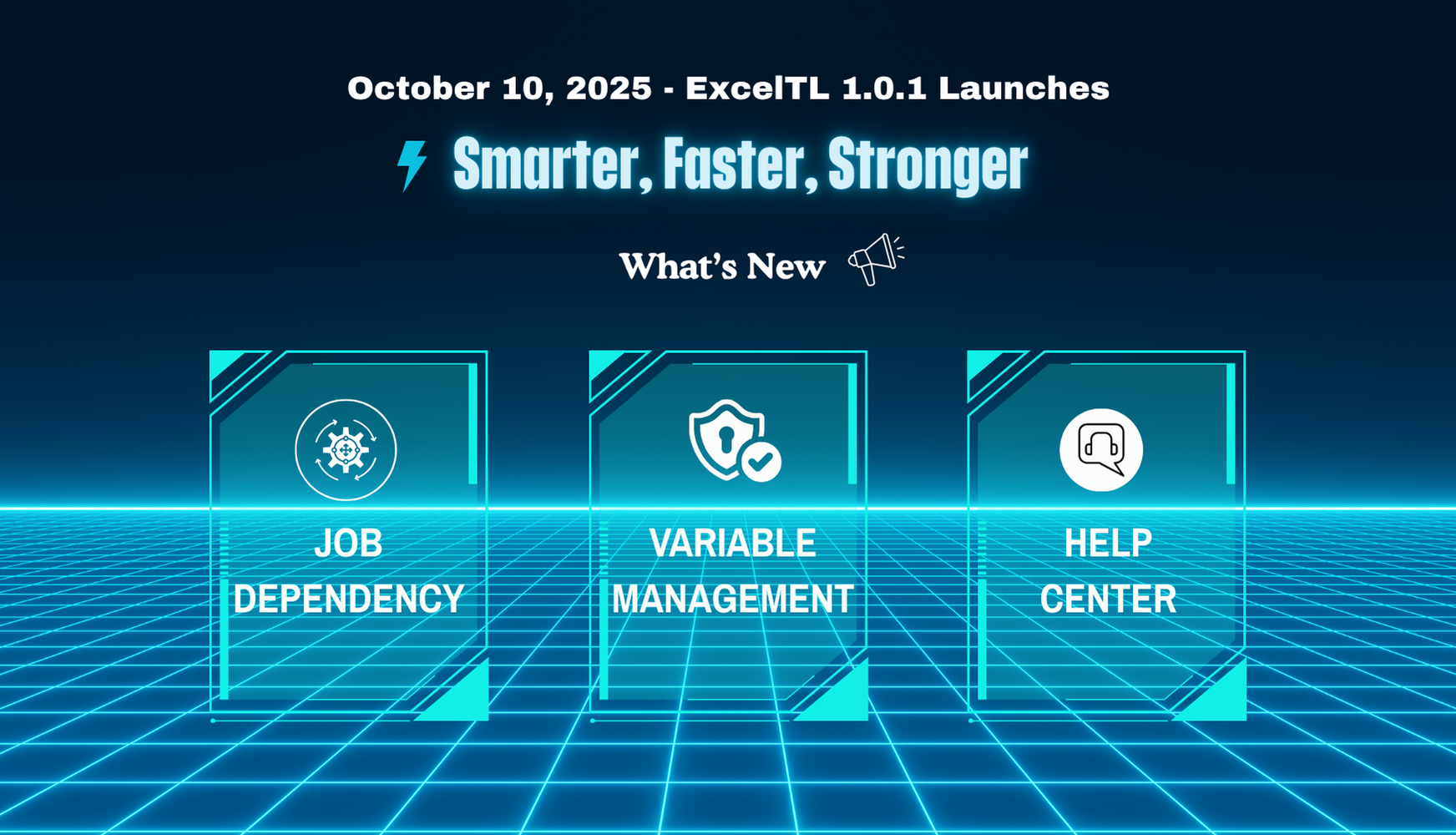 2025年10月10日 – ExcelTL 1.0.1リリース：よりスマートに、より安全に、そしてより強くつながる