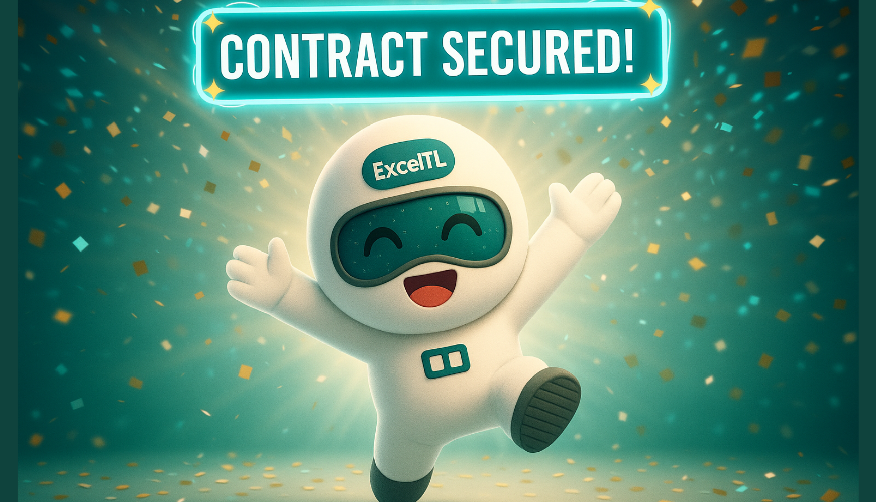 ExcelTL、記念すべき初の有料契約を達成！