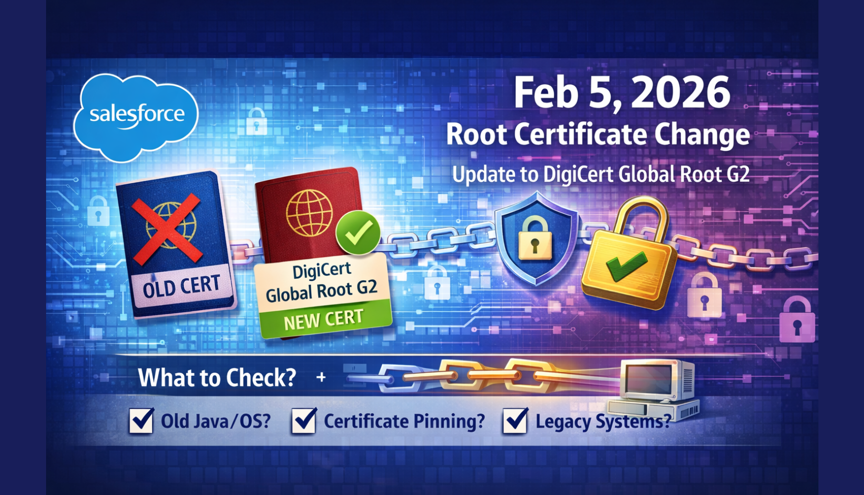 【重要】ルート証明書の変更に向けた準備のお願い